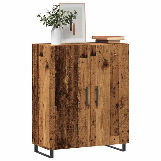 Dressoir 69,5x34x90 cm bewerkt hout oud houtkleurig is nu te koop bij PeponiXL, paradijselijk wonen!