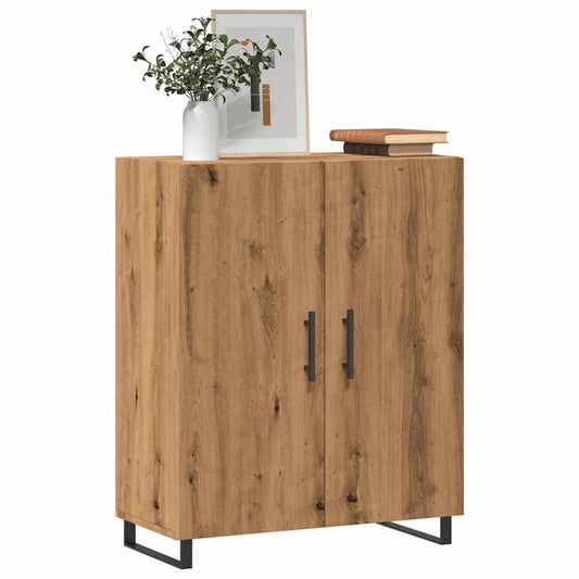 Dressoir 69,5x34x90 cm bewerkt hout artisanaal eikenkleur is nu te koop bij PeponiXL, paradijselijk wonen!