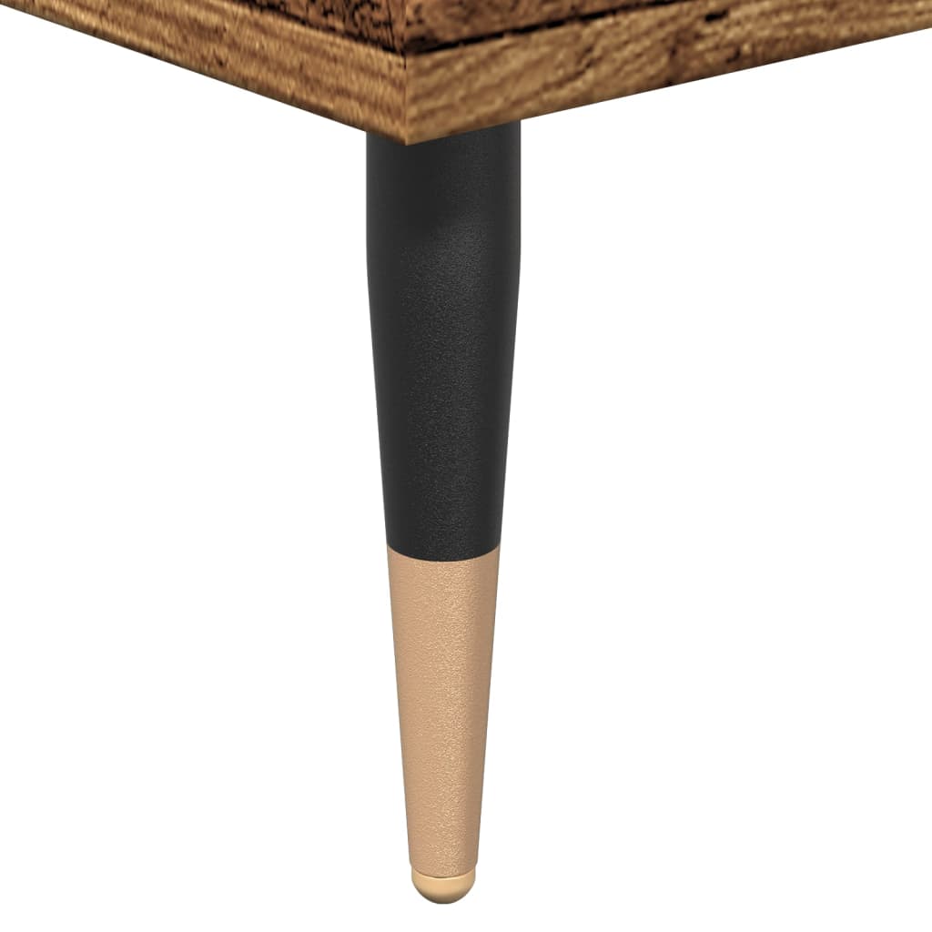 Badkamerkast 58x33x60 cm bewerkt hout oud houtkleurig is nu te koop bij PeponiXL, paradijselijk wonen!