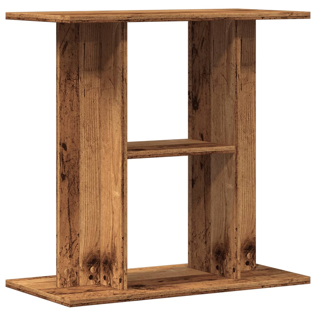Aquariumstandaard Oud Hout 60x30x60 cm Bewerkt Hout is nu te koop bij PeponiXL, paradijselijk wonen!