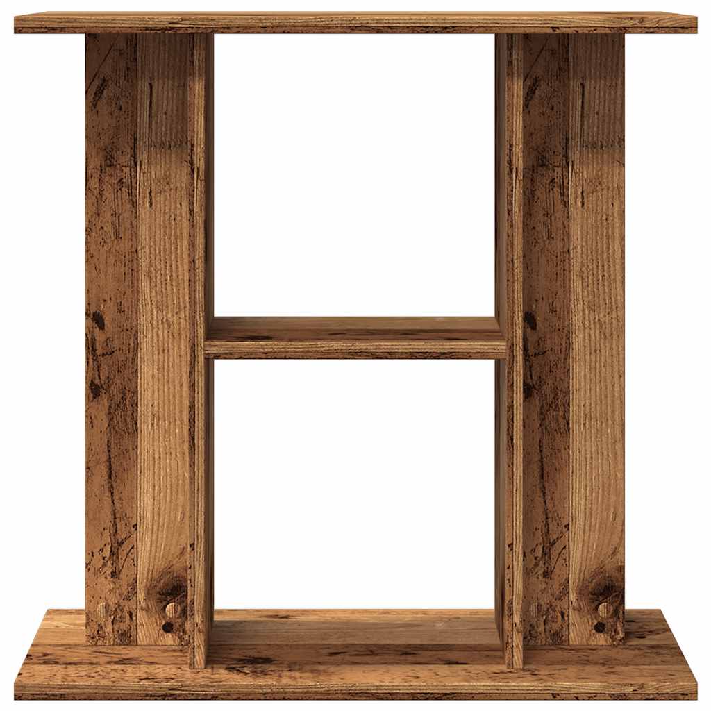 Aquariumstandaard Oud Hout 60x30x60 cm Bewerkt Hout is nu te koop bij PeponiXL, paradijselijk wonen!