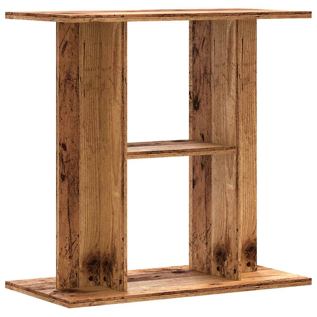 Aquariumstandaard Oud Hout 60x30x60 cm Bewerkt Hout is nu te koop bij PeponiXL, paradijselijk wonen!