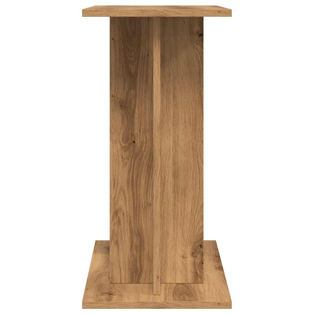 Aquariumstandaard 60x30x60cm bewerkt hout artisanaal eikenkleur is nu te koop bij PeponiXL, paradijselijk wonen!