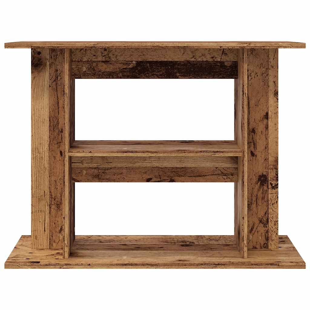 Aquariumstandaard Oud Hout 80x35x60 cm Bewerkt Hout is nu te koop bij PeponiXL, paradijselijk wonen!