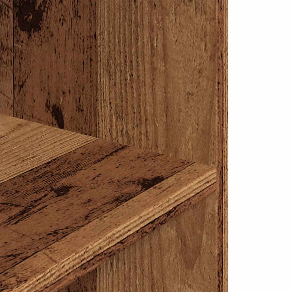 Aquariumstandaard 120x40x60 cm bewerkt hout oud houtkleurig is nu te koop bij PeponiXL, paradijselijk wonen!