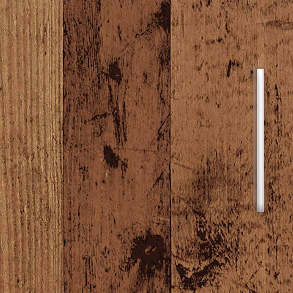 Aquariumstandaard 101x41x58 cm bewerkt hout oud houtkleurig is nu te koop bij PeponiXL, paradijselijk wonen!