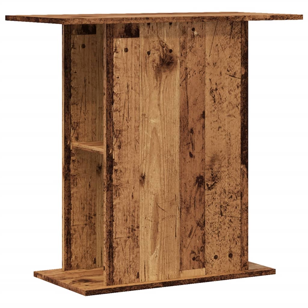 Aquariumstandaard Oud Hout 36x75x72,5 cm Bewerkt Hout is nu te koop bij PeponiXL, paradijselijk wonen!