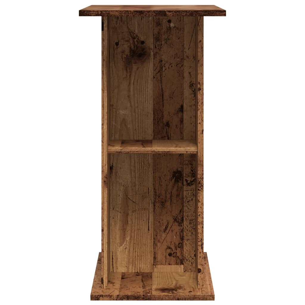 Aquariumstandaard Oud Hout 36x75x72,5 cm Bewerkt Hout is nu te koop bij PeponiXL, paradijselijk wonen!
