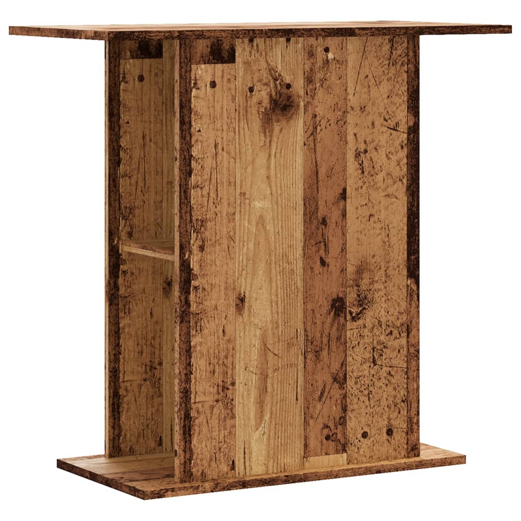 Aquariumstandaard Oud Hout 36x75x72,5 cm Bewerkt Hout is nu te koop bij PeponiXL, paradijselijk wonen!