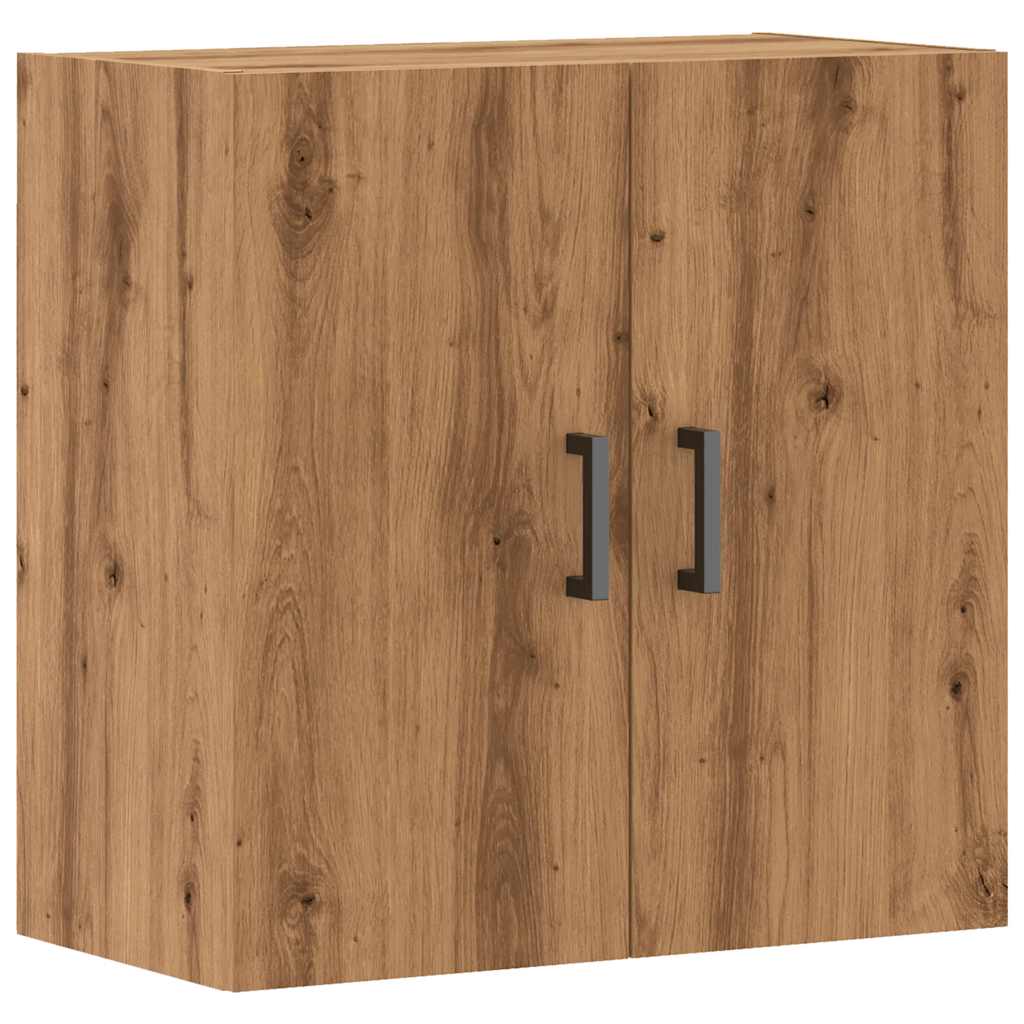 Wandkast 60x31x60 cm bewerkt hout artisanaal eikenkleurig is nu te koop bij PeponiXL, paradijselijk wonen!