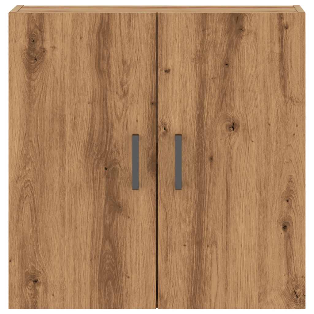 Wandkast 60x31x60 cm bewerkt hout artisanaal eikenkleurig is nu te koop bij PeponiXL, paradijselijk wonen!
