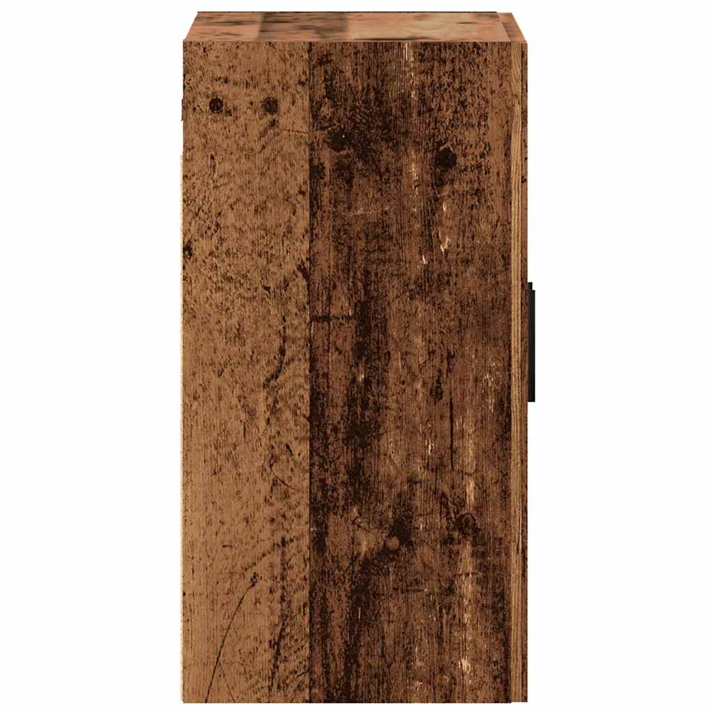Wandkast 60x31x60 cm bewerkt hout oud houtkleurig is nu te koop bij PeponiXL, paradijselijk wonen!