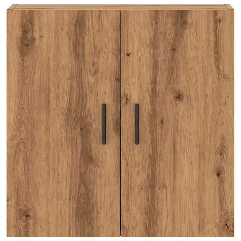 Wandkast 60x31x60 cm bewerkt hout artisanaal eikenkleurig is nu te koop bij PeponiXL, paradijselijk wonen!