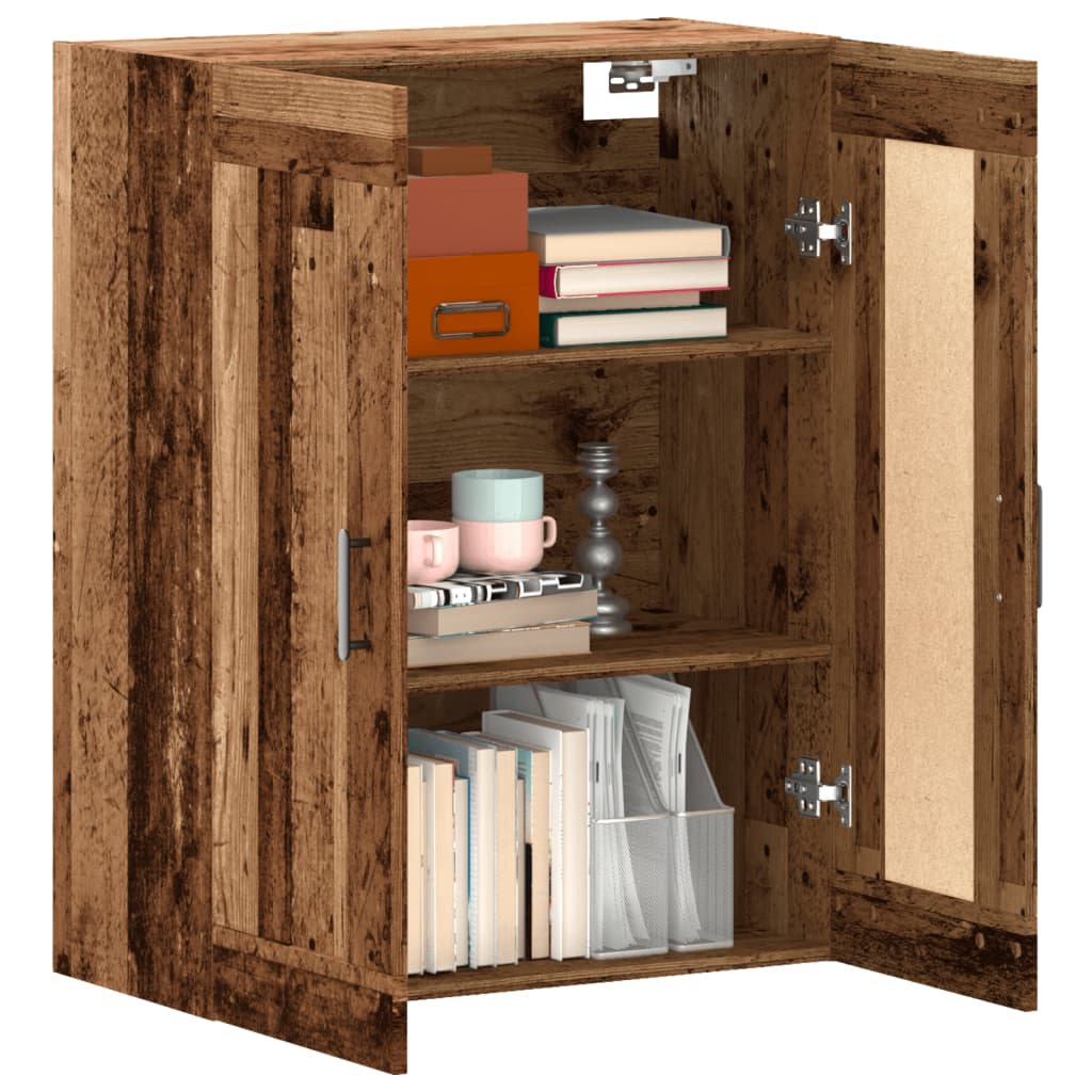 Dressoir 69,5x34x90 cm bewerkt hout oud houtkleurig is nu te koop bij PeponiXL, paradijselijk wonen!