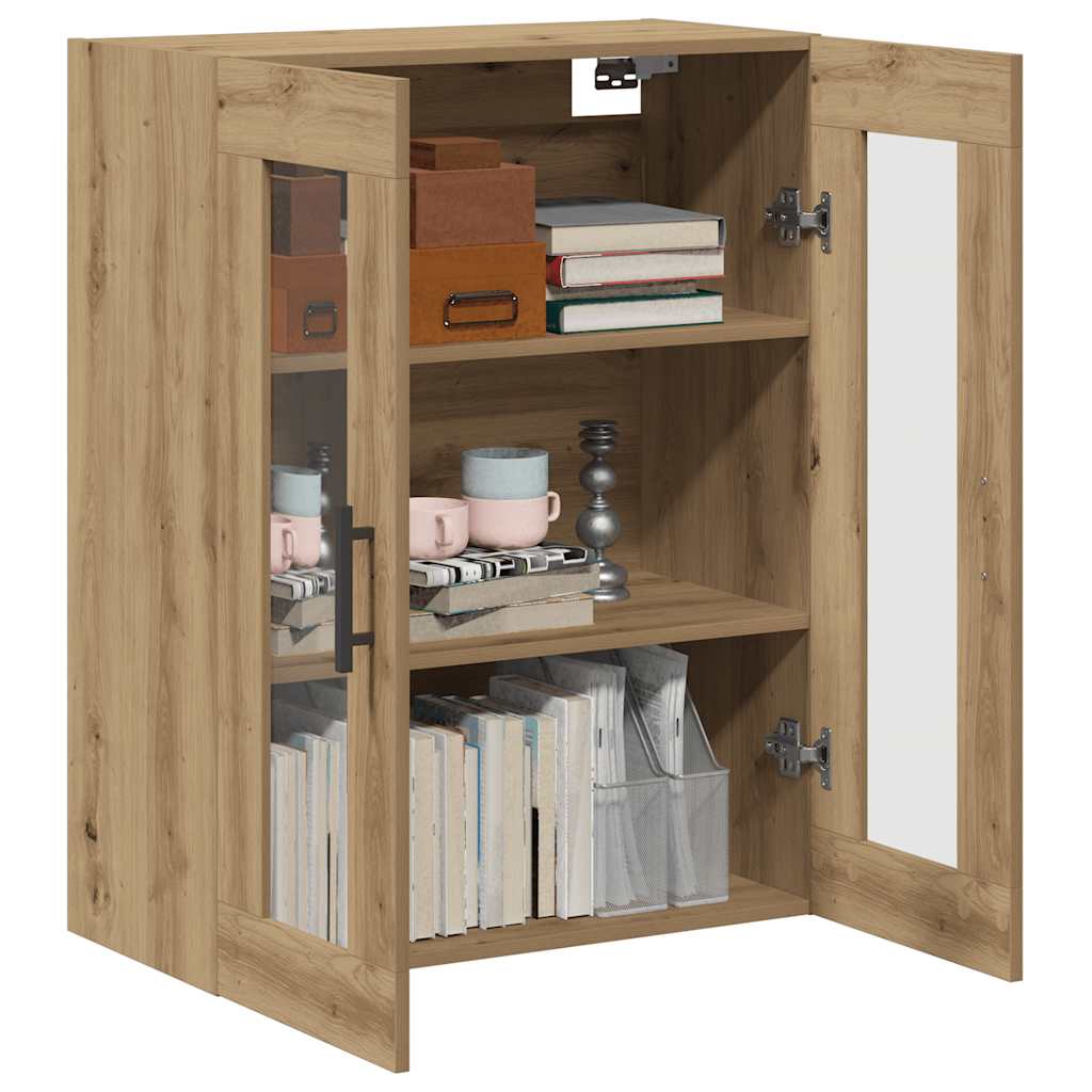 Dressoir 69,5x34x90 cm bewerkt hout artisanaal eikenkleur is nu te koop bij PeponiXL, paradijselijk wonen!