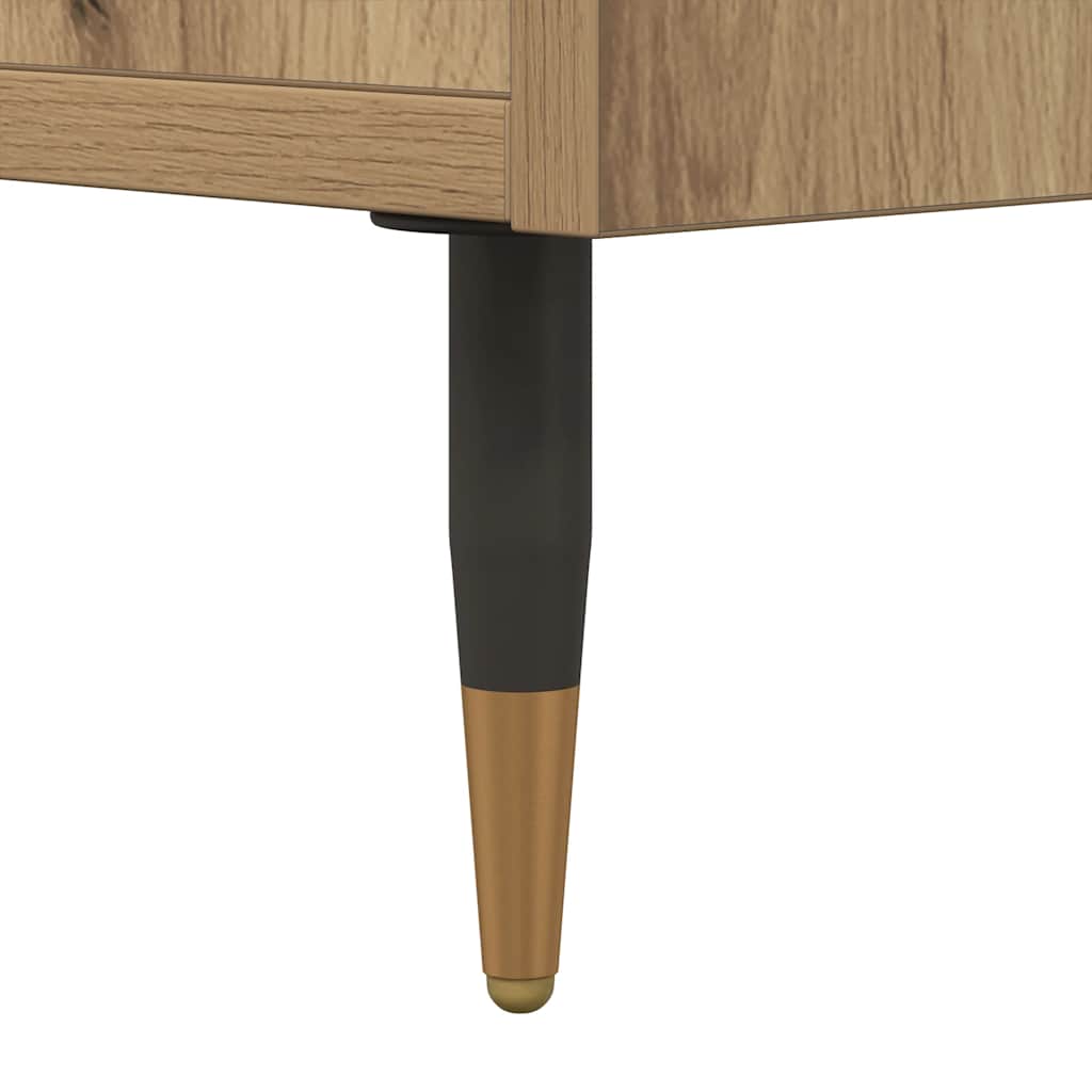 Hoge kast 60x36x110 cm bewerkt hout artisanaal eikenkleurig is nu te koop bij PeponiXL, paradijselijk wonen!