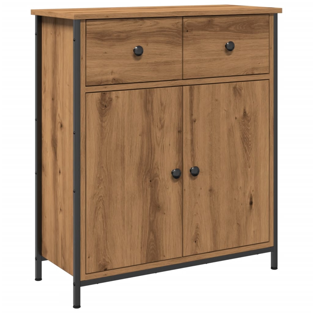 Dressoir 70x41x56 cm bewerkt hout artisan eikenkleurig is nu te koop bij PeponiXL, paradijselijk wonen!