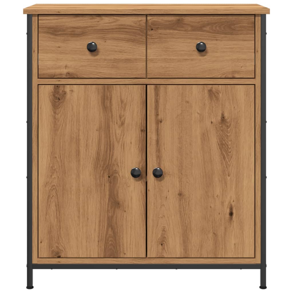 Dressoir 70x41x56 cm bewerkt hout artisan eikenkleurig is nu te koop bij PeponiXL, paradijselijk wonen!