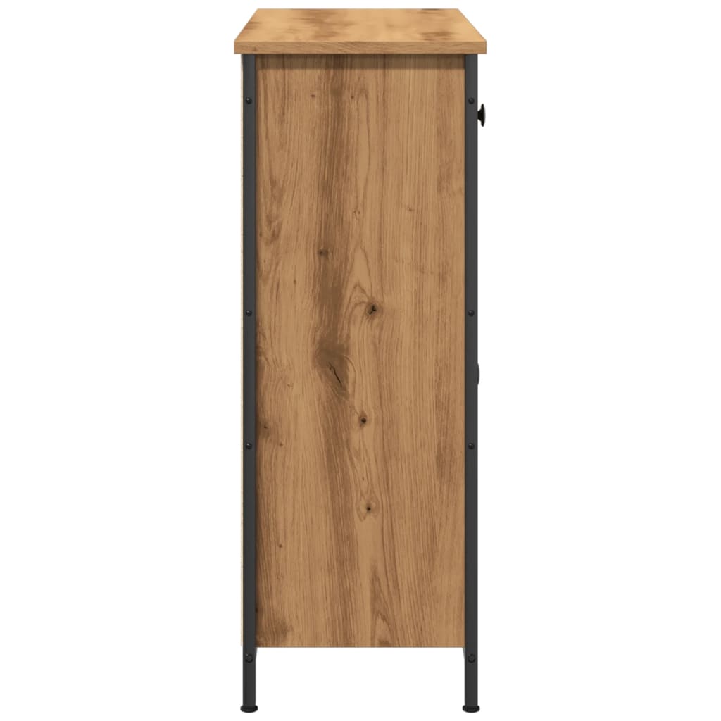 Dressoir 70x41x56 cm bewerkt hout artisan eikenkleurig is nu te koop bij PeponiXL, paradijselijk wonen!