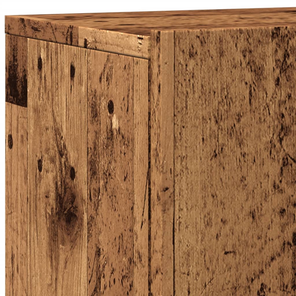 Tv-meubel wandgemonteerd 80x30x41 cm oud houtkleurig is nu te koop bij PeponiXL, paradijselijk wonen!