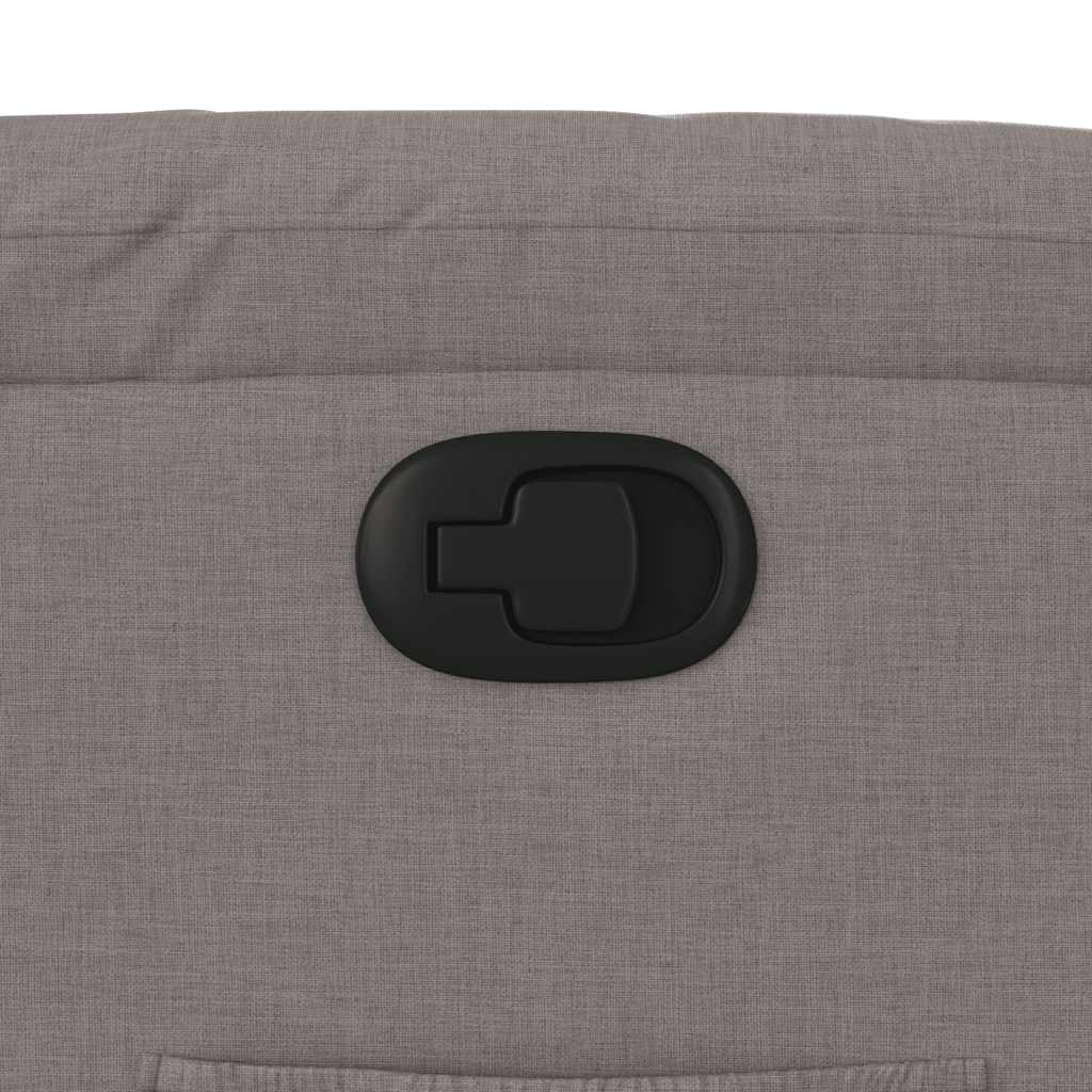 Fauteuil verstelbaar stof taupe is nu te koop bij PeponiXL, paradijselijk wonen!