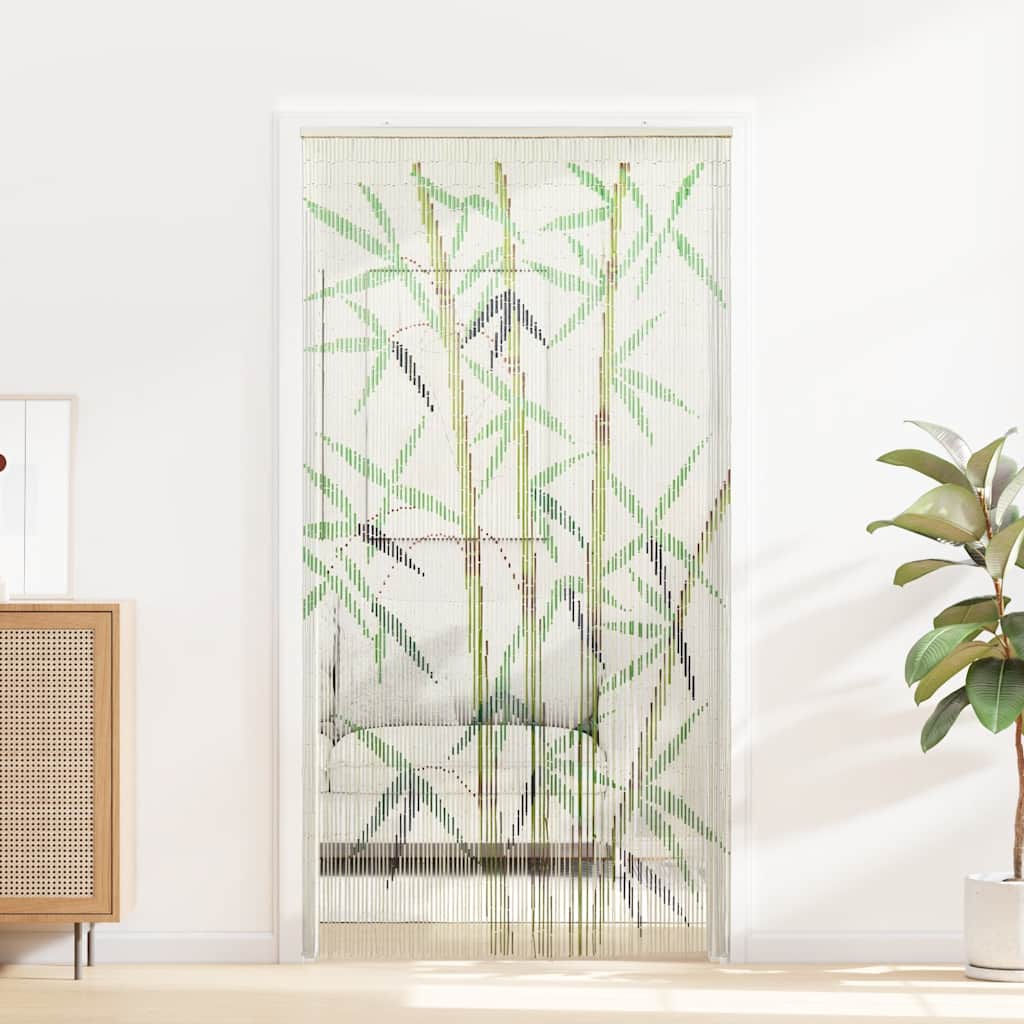 Insectengordijn bamboe print 100x220 cm bamboe is nu te koop bij PeponiXL, paradijselijk wonen!