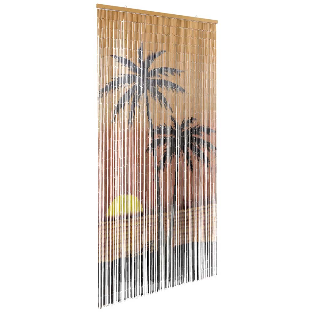 Insectengordijn 100x220 cm bamboe palmboom print is nu te koop bij PeponiXL, paradijselijk wonen!