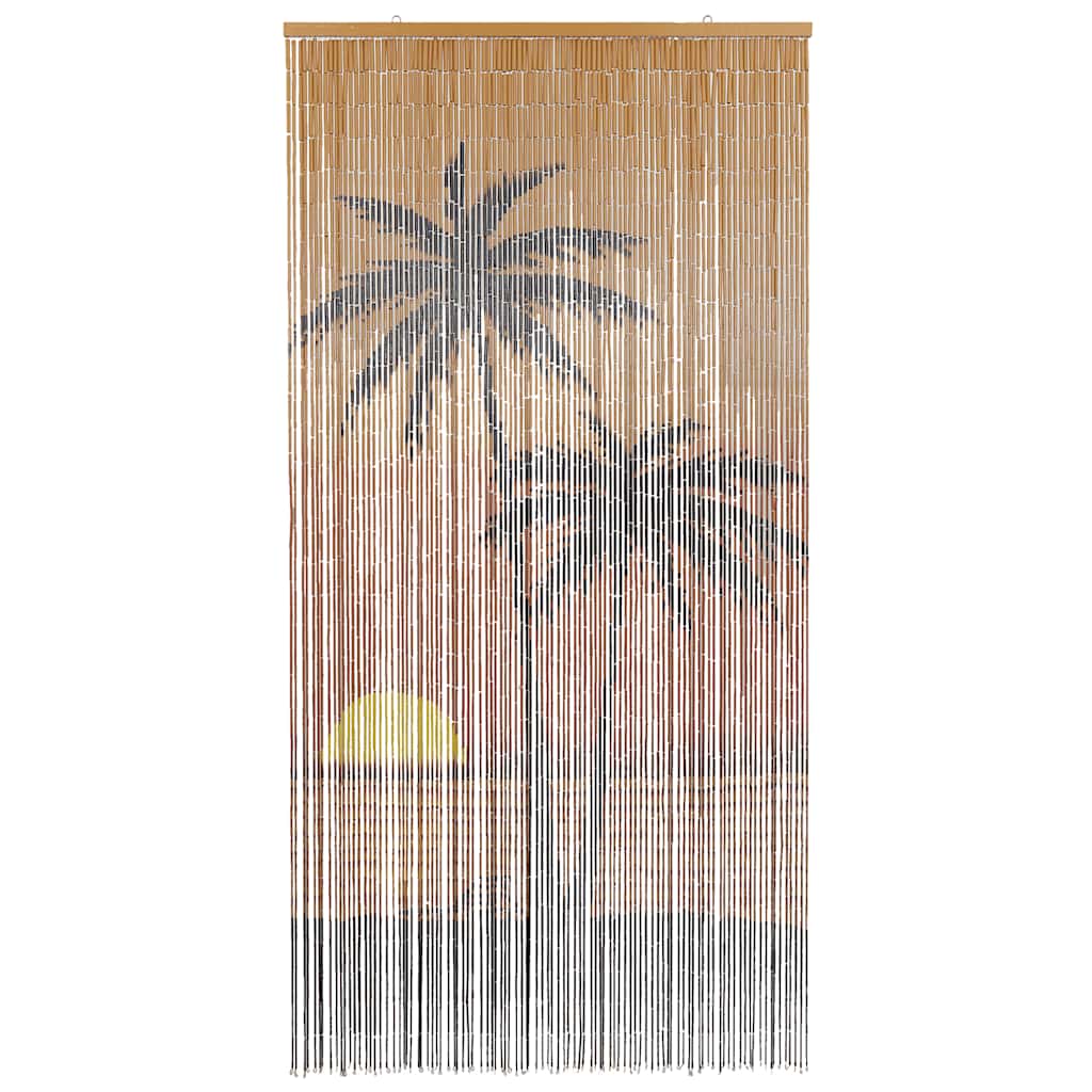 Insectengordijn 100x220 cm bamboe palmboom print is nu te koop bij PeponiXL, paradijselijk wonen!