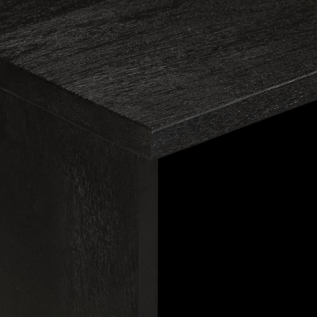 Tv-meubel 70x33x46 cm bewerkt hout zwart is nu te koop bij PeponiXL, paradijselijk wonen!