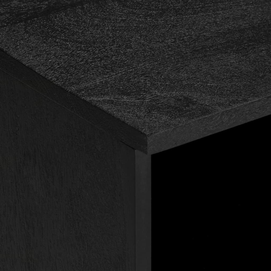 Tv-meubel 100x33x46 cm bewerkt hout zwart is nu te koop bij PeponiXL, paradijselijk wonen!