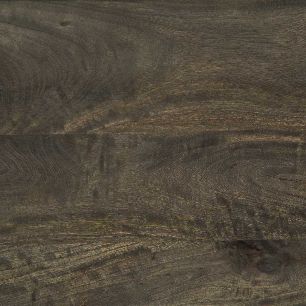 Dressoir 60x33x75 cm massief mangohout zwart is nu te koop bij PeponiXL, paradijselijk wonen!