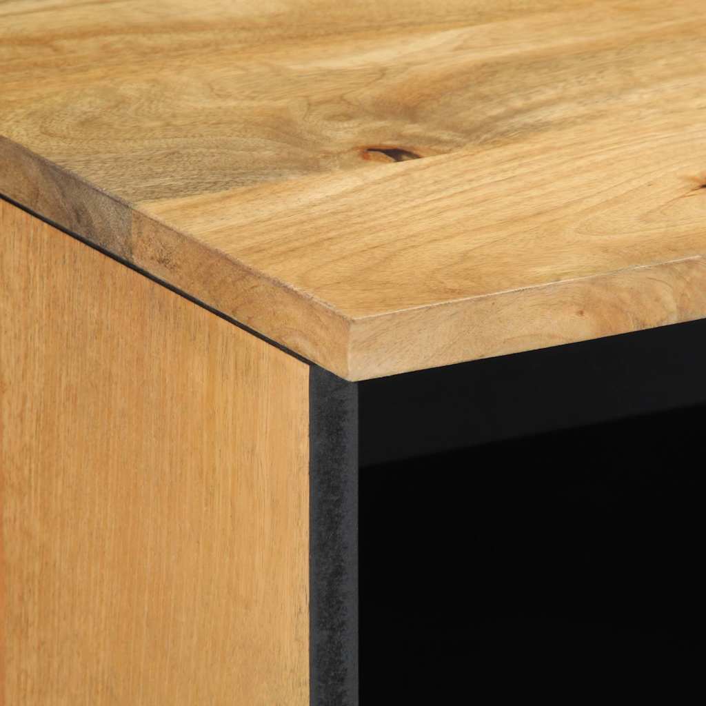 Tv-meubel 70x33x46 cm massief mangohout bruin is nu te koop bij PeponiXL, paradijselijk wonen!