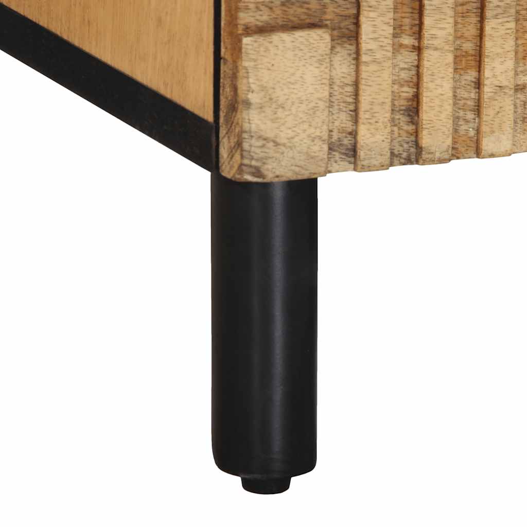Tv-meubel 70x33x46 cm massief mangohout bruin is nu te koop bij PeponiXL, paradijselijk wonen!