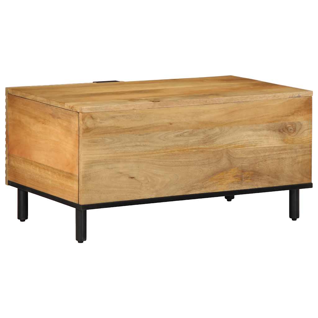 Salontafel 80x50x40 cm massief mangohout bruin is nu te koop bij PeponiXL, paradijselijk wonen!