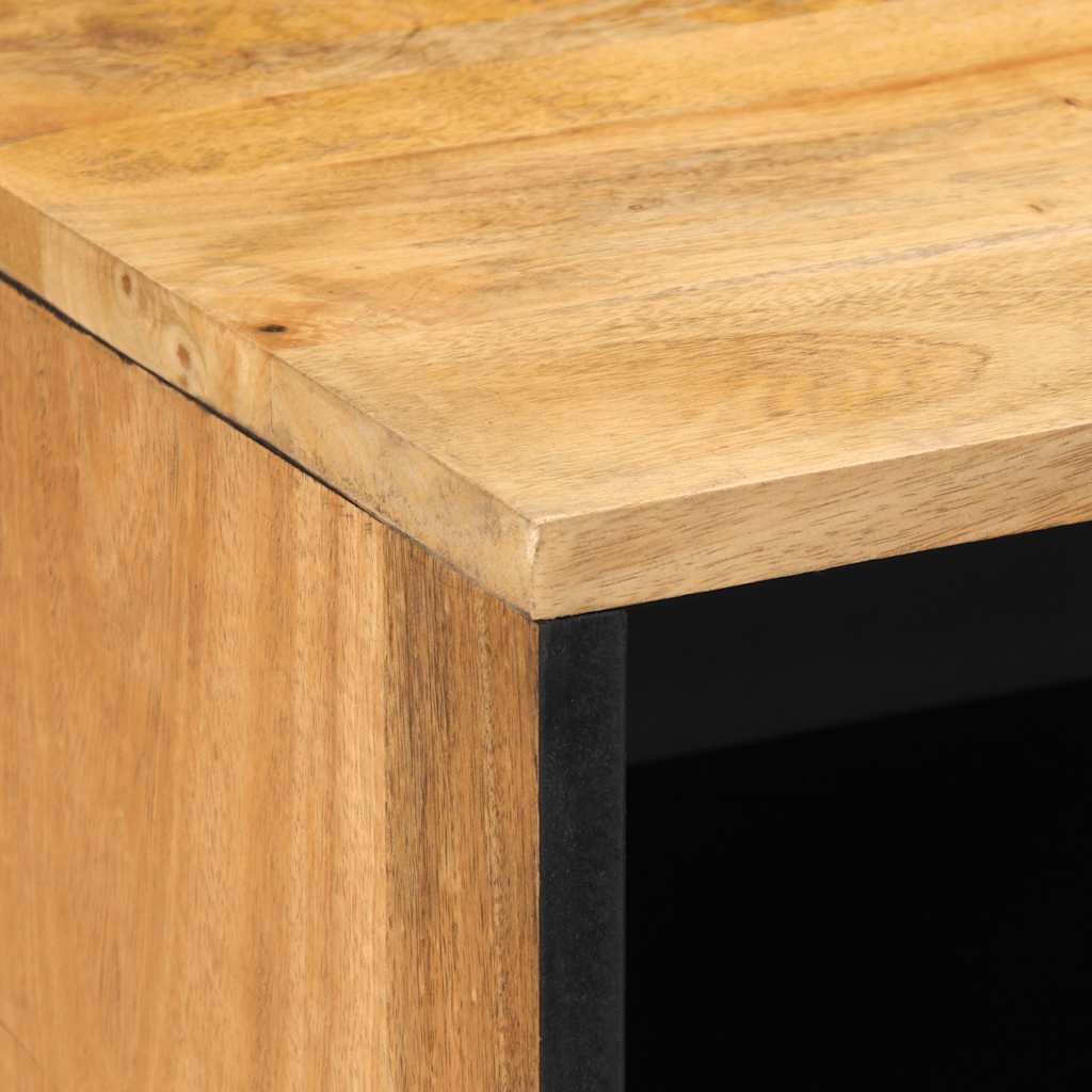 Nachtkastje 50x33x60 cm massief mangohout bruin is nu te koop bij PeponiXL, paradijselijk wonen!