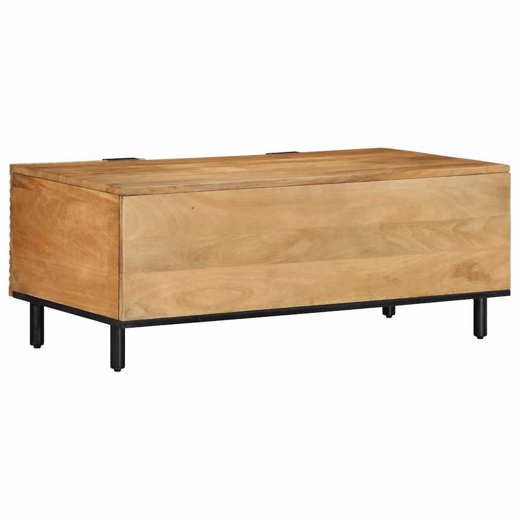 Salontafel 100x54x40 cm massief mango bruin is nu te koop bij PeponiXL, paradijselijk wonen!