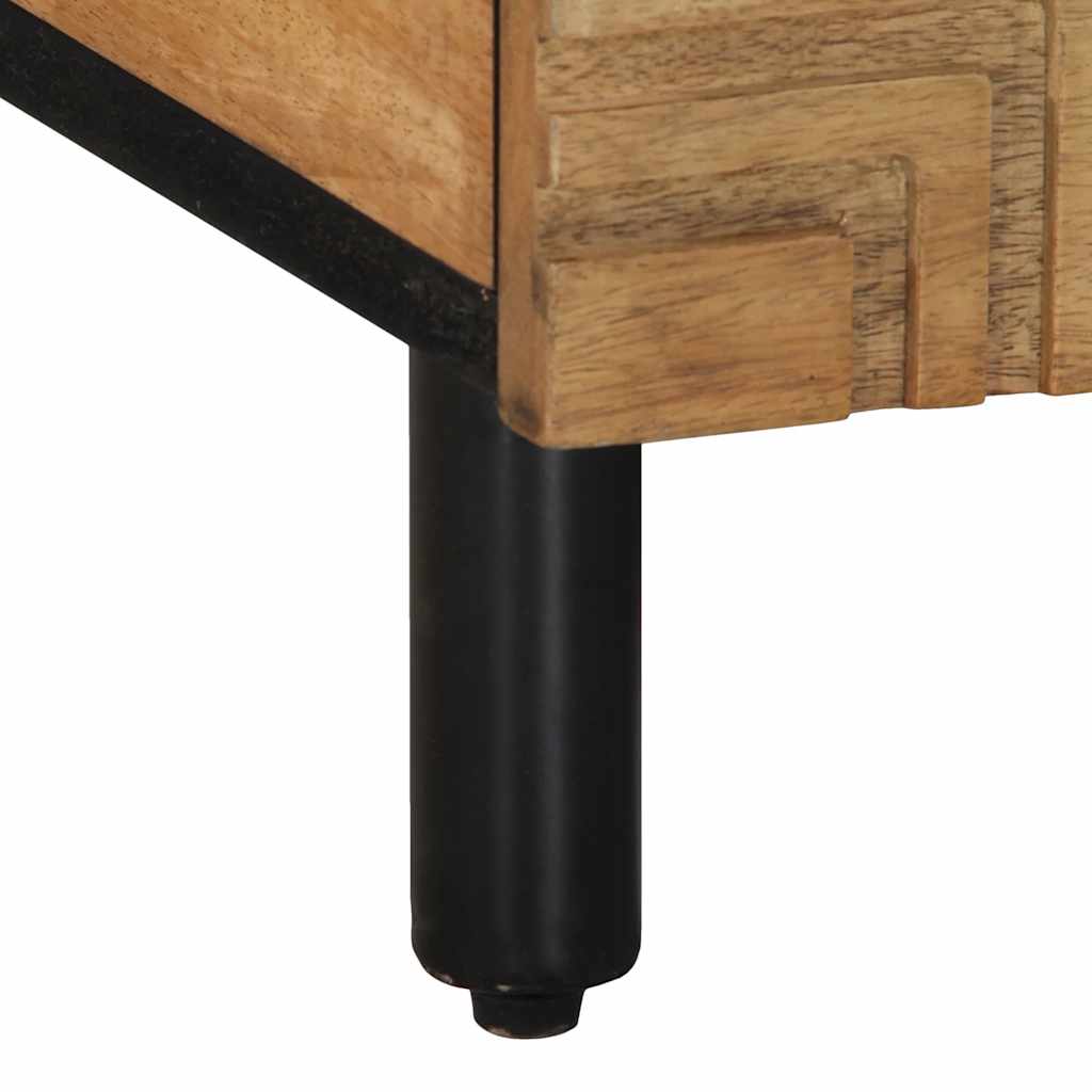 Salontafel 100x54x40 cm massief mango bruin is nu te koop bij PeponiXL, paradijselijk wonen!
