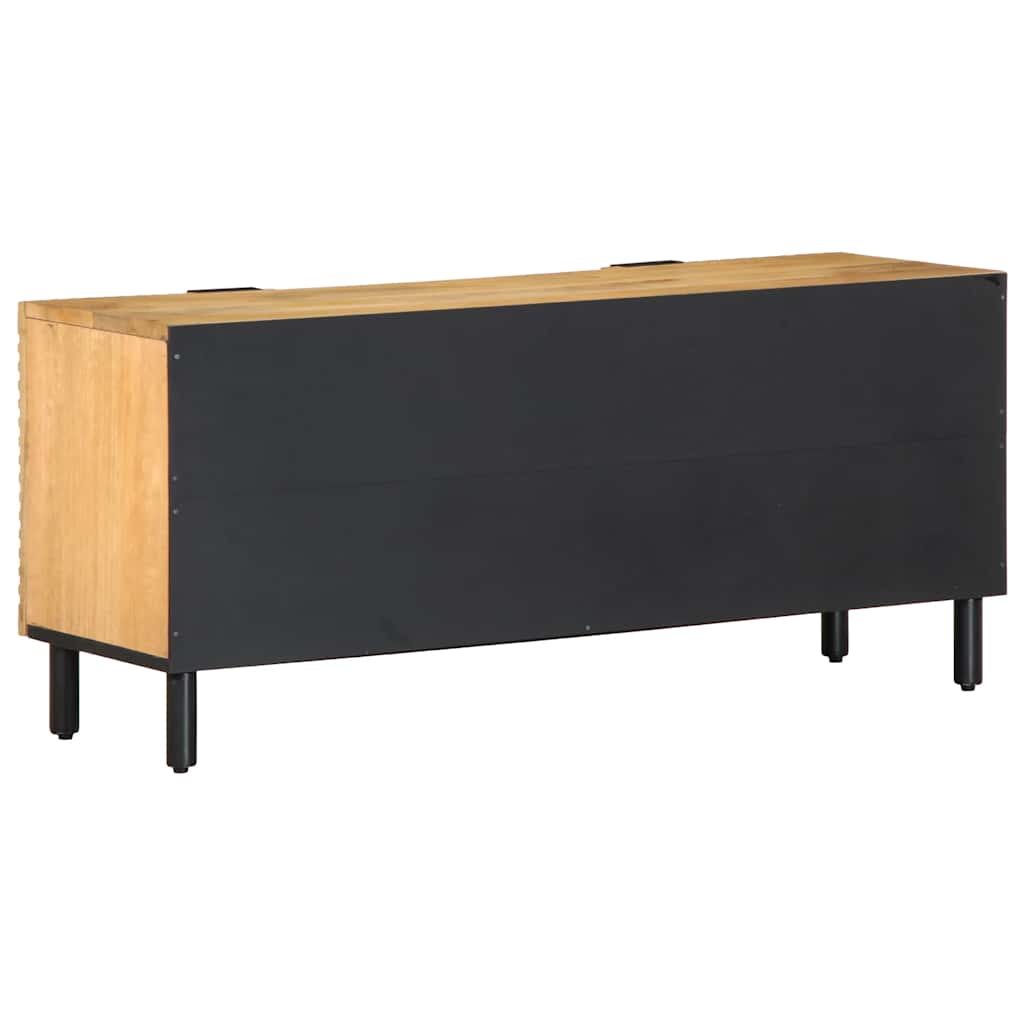 Tv-meubel 105x33x46 cm massief mangohout bruin is nu te koop bij PeponiXL, paradijselijk wonen!