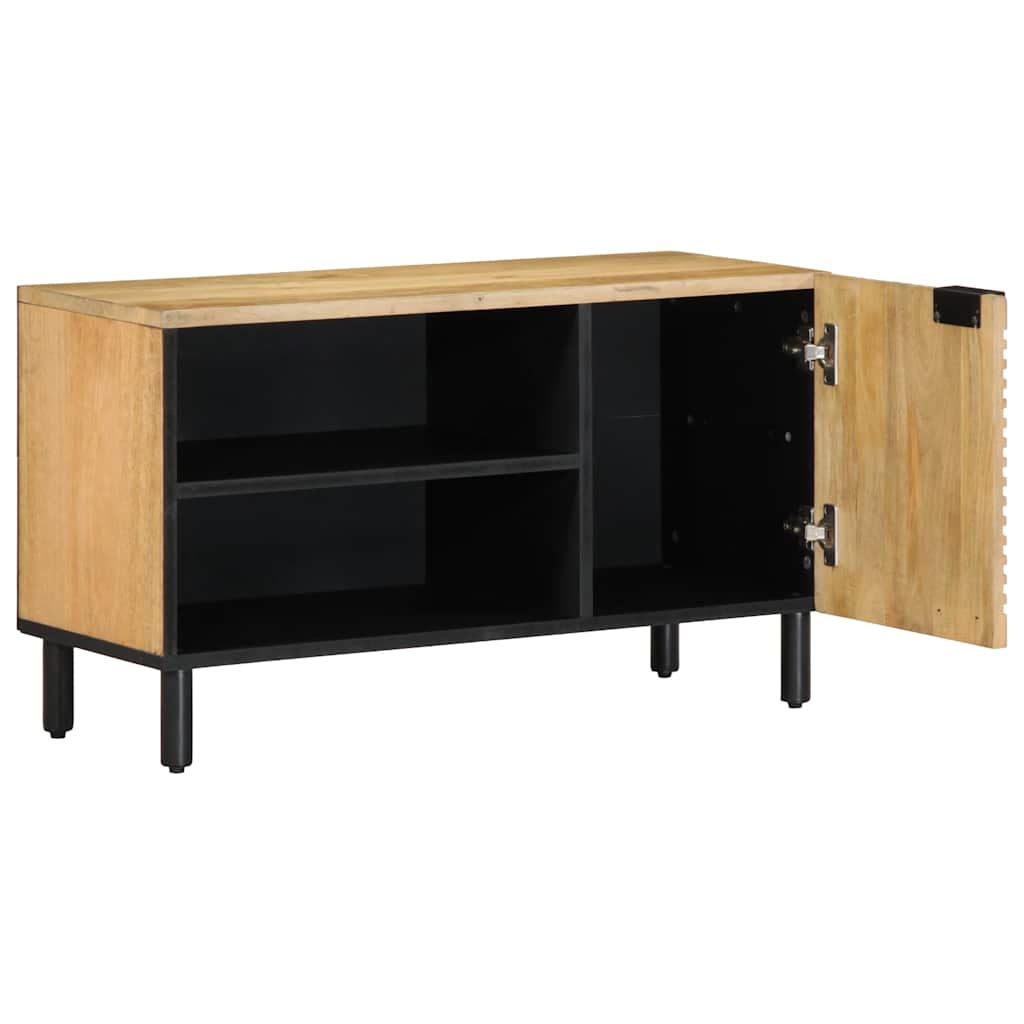 Tv-meubel 80x31,5x46 cm massief mangohout bruin is nu te koop bij PeponiXL, paradijselijk wonen!