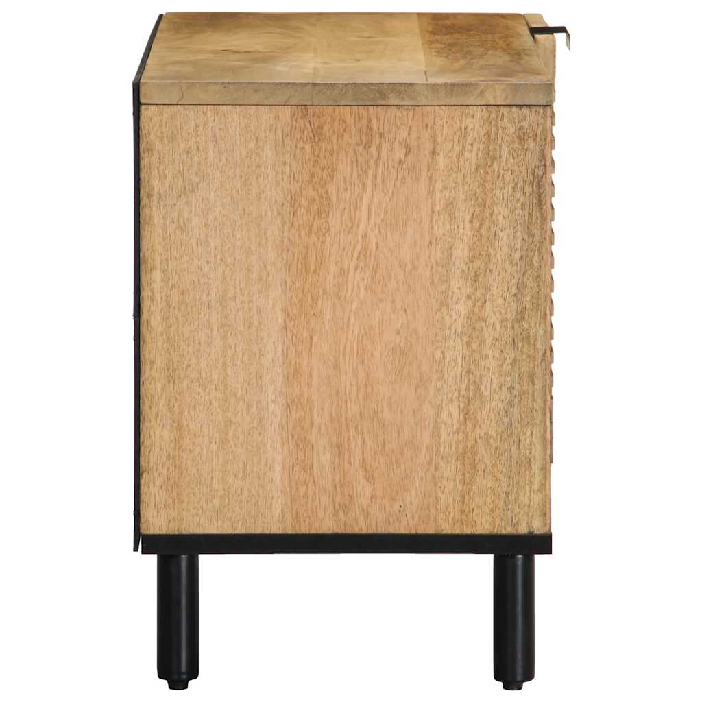 Tv-meubel 80x31,5x46 cm massief mangohout bruin is nu te koop bij PeponiXL, paradijselijk wonen!