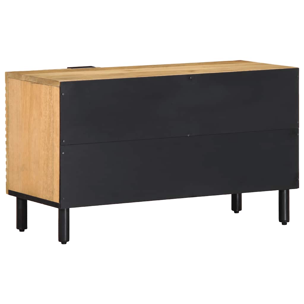 Tv-meubel 80x31,5x46 cm massief mangohout bruin is nu te koop bij PeponiXL, paradijselijk wonen!