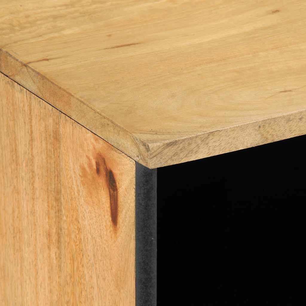 Tv-meubel 100x33x46 cm massief mangohout bruin is nu te koop bij PeponiXL, paradijselijk wonen!