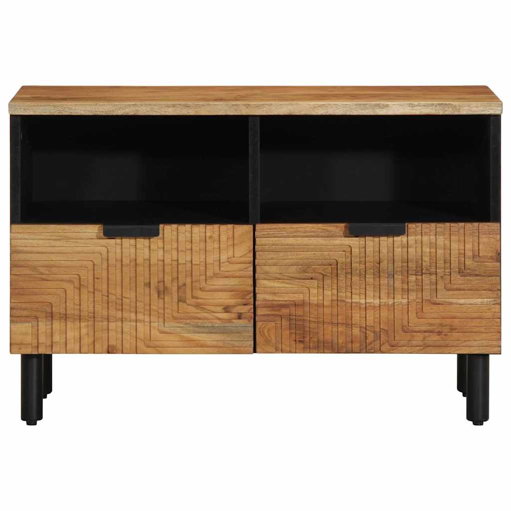 TV-kast 70x33x46 cm massief acaciahout is nu te koop bij PeponiXL, paradijselijk wonen!
