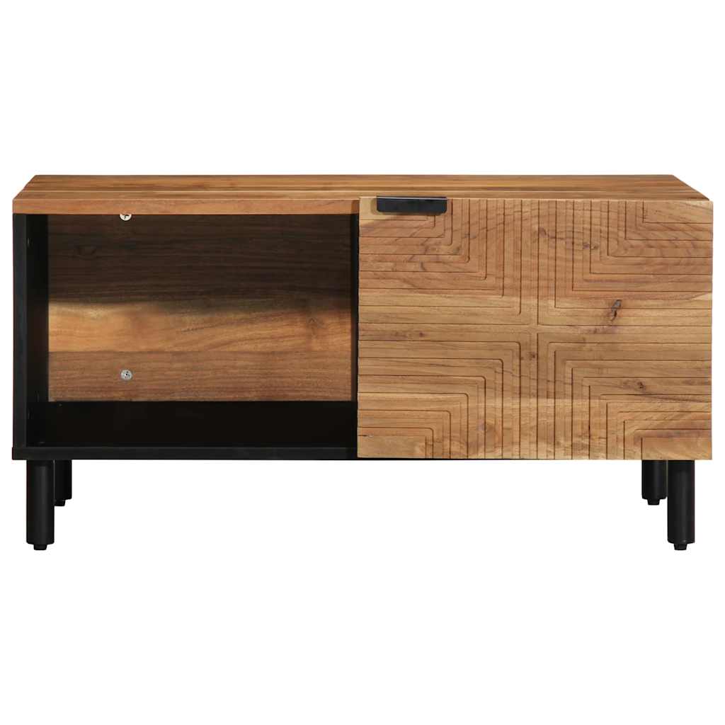 Salontafel 80x50x40 cm Massief Acaciahout is nu te koop bij PeponiXL, paradijselijk wonen!