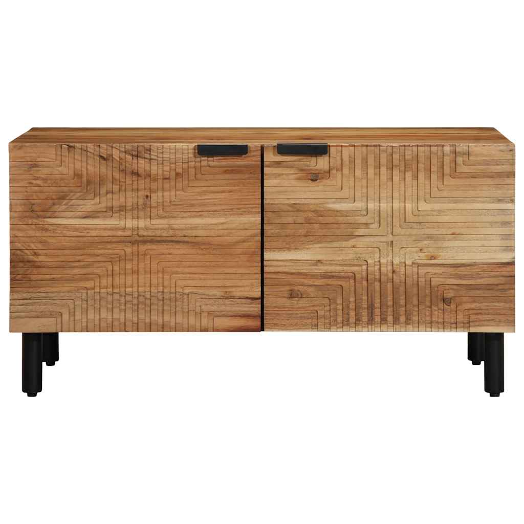 Salontafel 80x50x40 cm Massief Acaciahout is nu te koop bij PeponiXL, paradijselijk wonen!