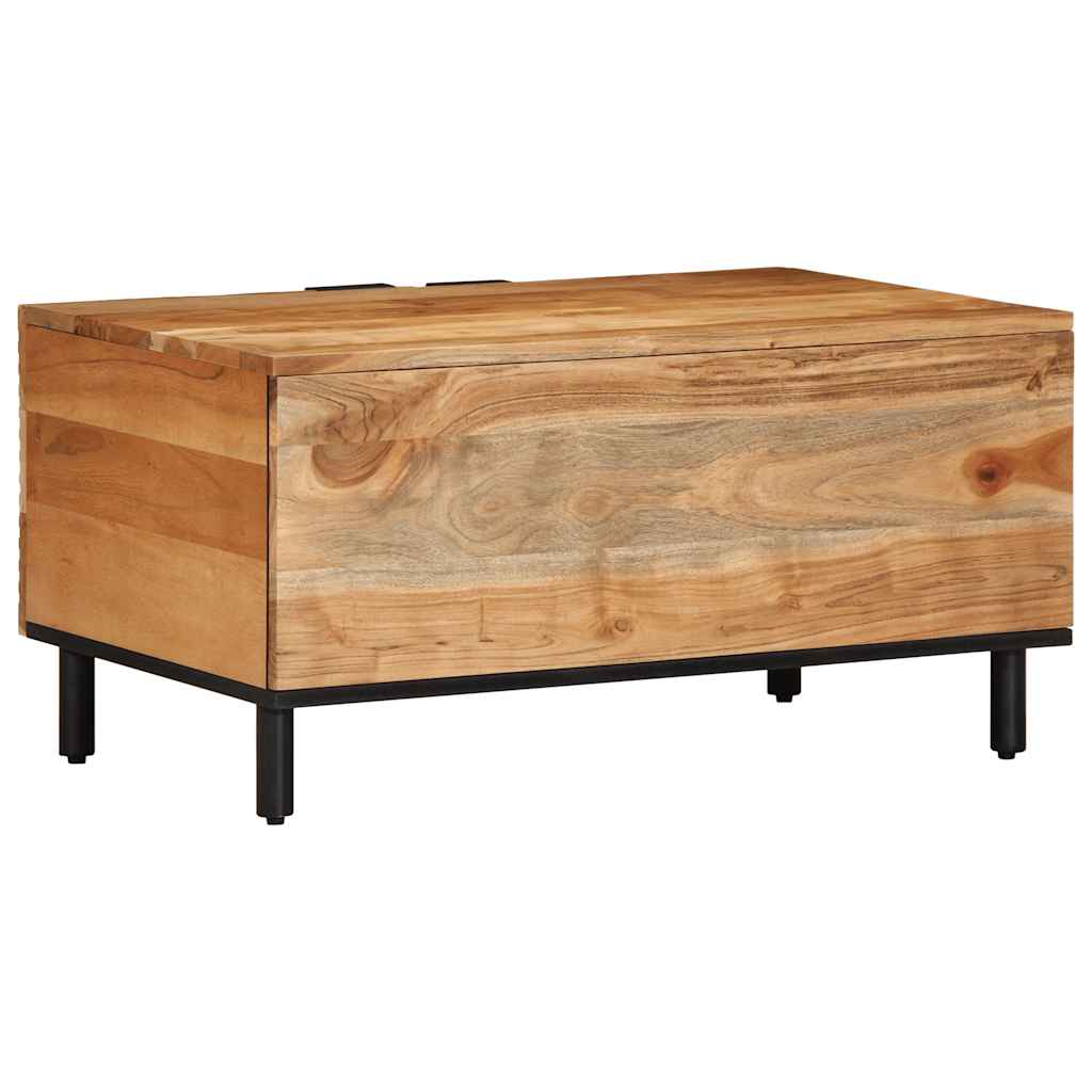 Salontafel 80x50x40 cm Massief Acaciahout is nu te koop bij PeponiXL, paradijselijk wonen!