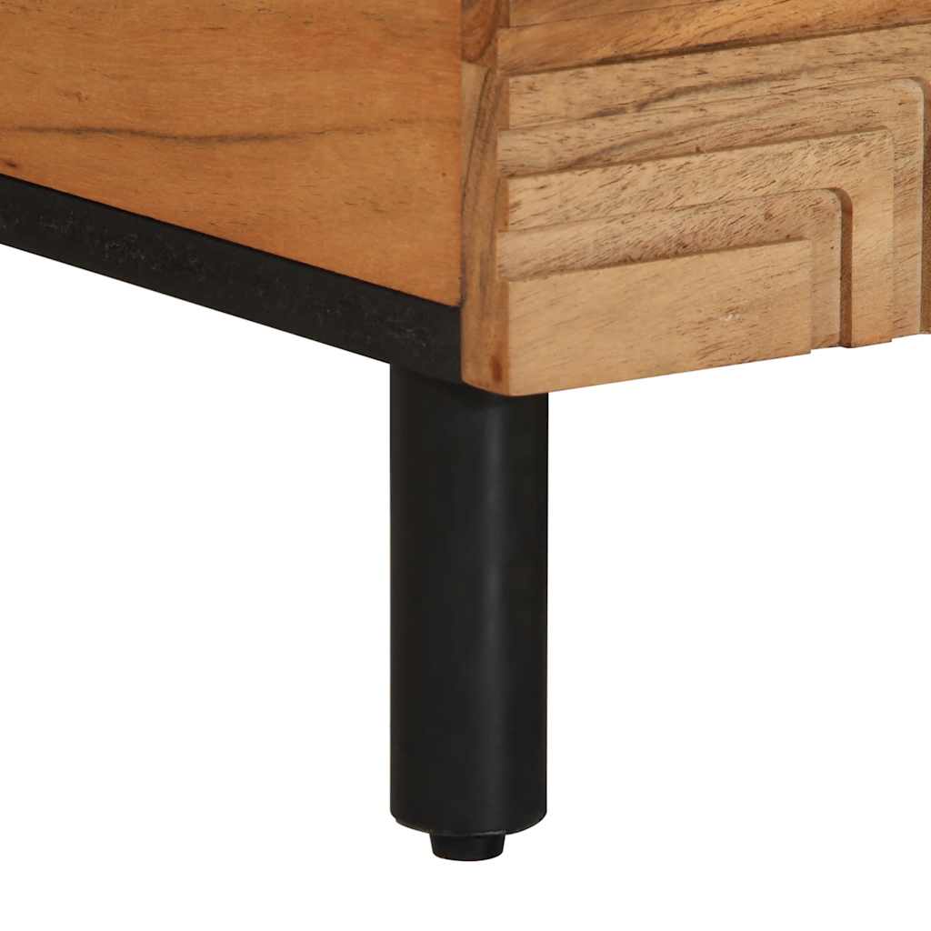 Salontafel 80x50x40 cm Massief Acaciahout is nu te koop bij PeponiXL, paradijselijk wonen!