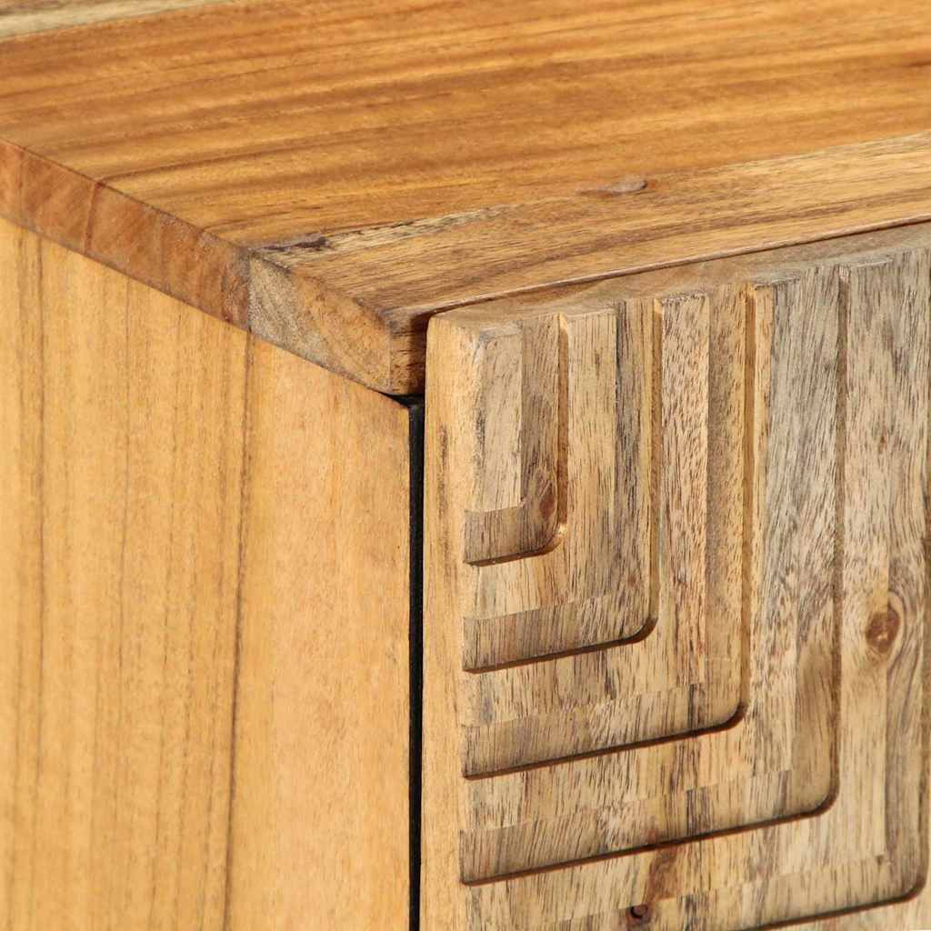 TV Eenheden Massief Acaciahout 105 x 33,5 x 46 cm Bewerkt hout is nu te koop bij PeponiXL, paradijselijk wonen!