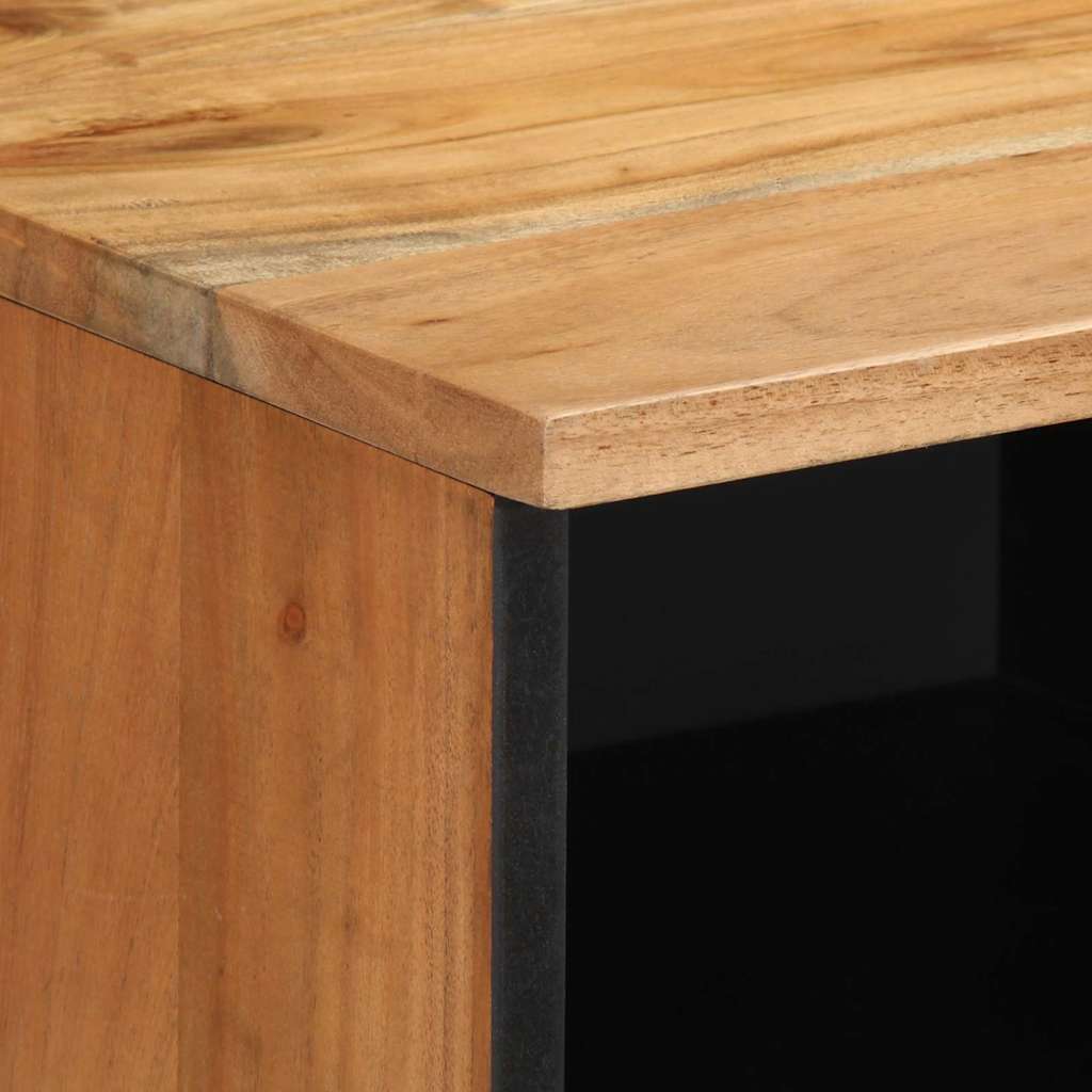 TV Eenheden Massief Acaciahout 100 x 33,5 x 46 cm Bewerkt hout is nu te koop bij PeponiXL, paradijselijk wonen!