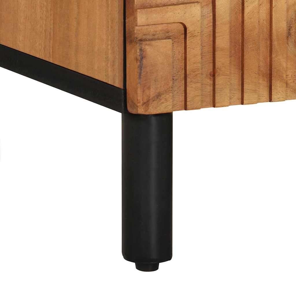 TV Eenheden Massief Acaciahout 100 x 33,5 x 46 cm Bewerkt hout is nu te koop bij PeponiXL, paradijselijk wonen!